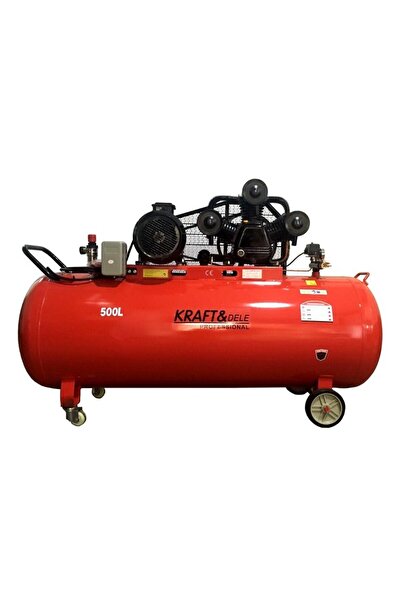 Kraft&dele Compresor de ulei, 500L 3 pistoane 400V, KD1413,