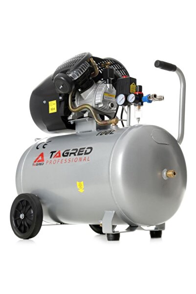 Tagred Professional Compresor de aer cu ulei Tagred TA361, 100L, 10 bar, 2 pi...