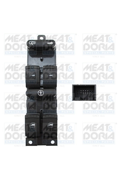 MEATDORIA Comutator Macara Geam Fata Stanga Seat Toledo 2 Vw Bora/Golf 4