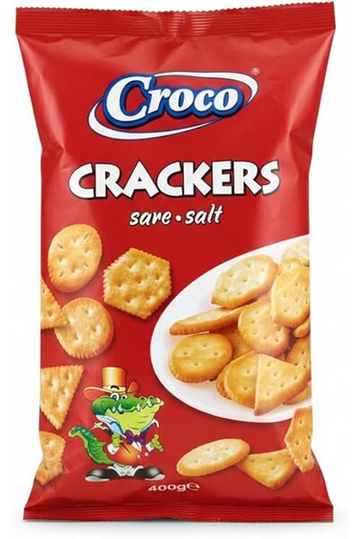 Croco مقرمشات مملحة، 400 غرام (عبوة واحدة)