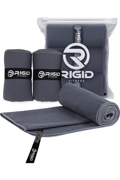 Generics Microfiber Workout Towels, Quick Dry, Super Absorbent Gym Towel, Odo...