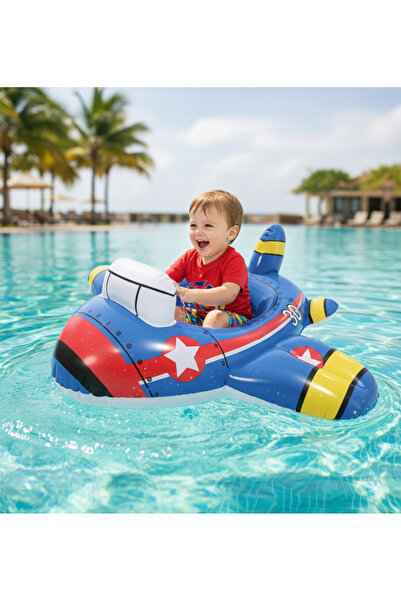 ŞAMPİYON TİCARET Patterned Children's Ring Airplane Patterned Ring 0-8 Years Old