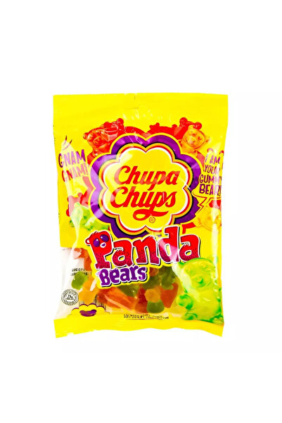 Chupa Chups حلوى باندا بيرز المطاطية بنكهة الفواكه - 160 غرام
