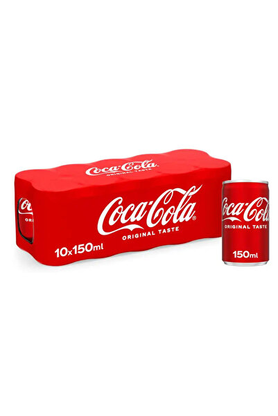 Coca-Cola مشروب غازي بنكهة أصلية - 10 علب × 150 مل
