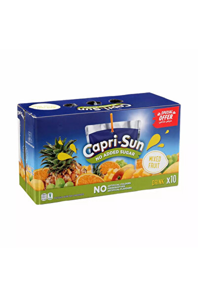 Capri - Sun عصير كابري صن بنكهة الفواكه المشكلة، في أكياس - 10 × 200 مل
