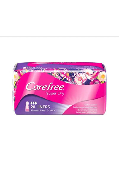 Carefree Super Dry Scented Liners- 20 Pcs