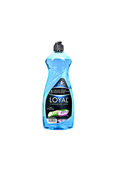 Loyal سائل غسيل أطباق ٥ في ١ برائحة اللوتس والخيار مع إنزيمات طبيعية - ٧٠٠ مل