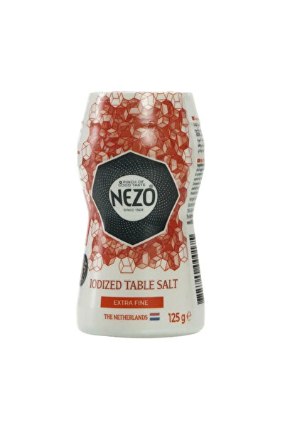 NEZO Iodized Table Salt Extra Fine Salt- 125gms