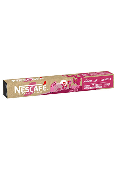 Nescafe Farmers Origin Coffee Capsule With Roast And Ground Coffee Intensity ...