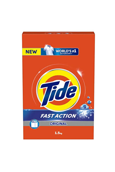 Tide Fast Action Original Laundry Detergent Powder Worlds No 1 Detergent- 1.5kg