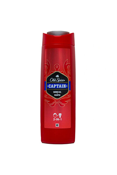 Old Spice Captain 2 in 1 Shower Gel and Shampoo- 400ml