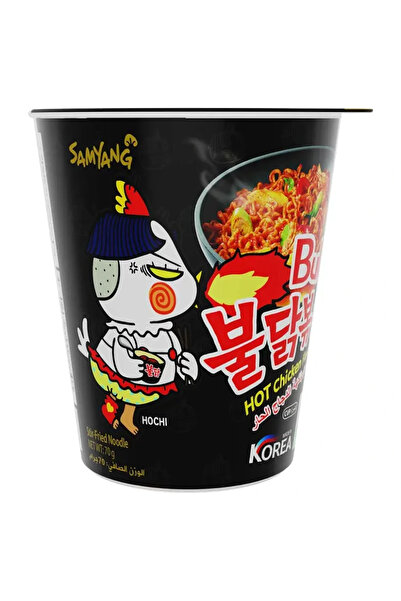 SAMYANG Buldak Hot Chicken Flavor Ramen Cup Noodles- 70gms