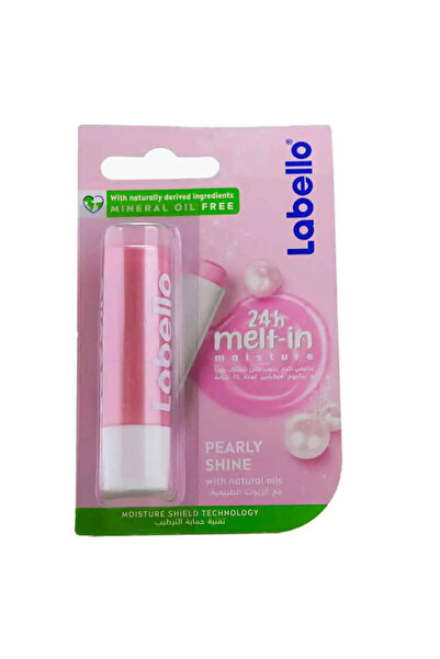 LABELLO Caring Lip Balm with Pearly Shine & Natural Oils- 4.8gms