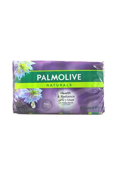Palmolive Naturals Health Care and Radiance Soap Bar with Habba Saouda- 6X170gms