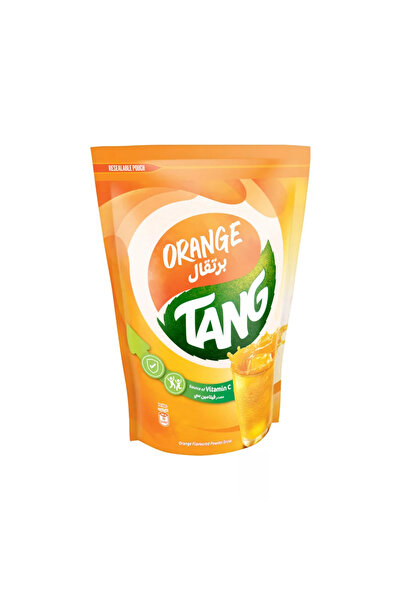 TANG Orange Instant Drink Powder, Sweetened with Sugar, Pouch- 375gms
