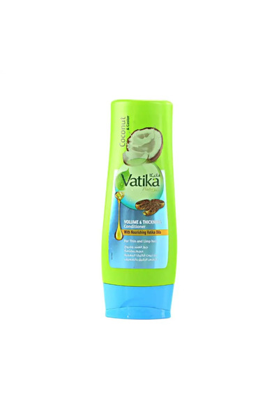 Vatika Naturals Volume and Thickness Conditioner with Coconut and Castor for ...