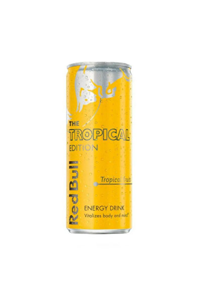 Red Bull مشروب الطاقة الاستوائي الأصفر يمنحك طاقة لا تنضب - 250 مل