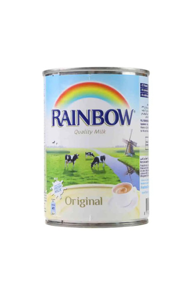 Rainbow Quality Milk, Fresh Milk With Full Cream & Original- 385ml