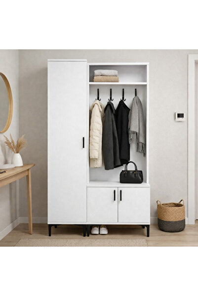 SE Desing Rapid Portmanto beyaz