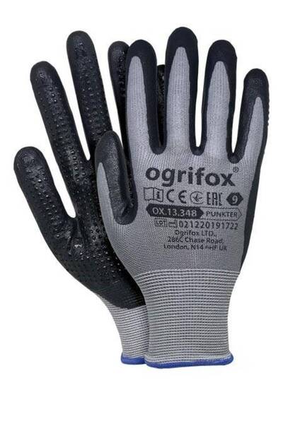 OGRIFOX Immersed protective gloves OX Punkter SB 8 Male Gray