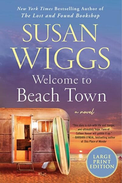 Book Boss Welcome To Beach Town (Large Print)
