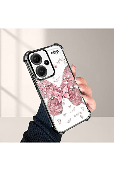 CASEVIBE Redmi Note 13 Pro Plus 5G Uyumlu güzel kelebek desenli anti-şok tele...
