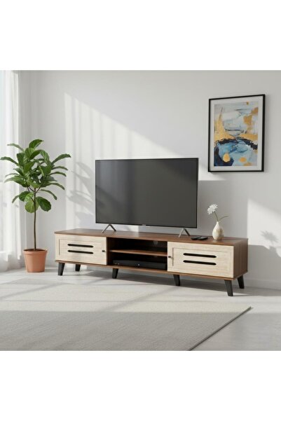 DEC13 180cm TV stand with a unique design and modern touch