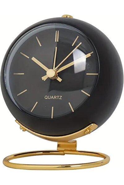 Generic Silent Nordic-Inspired Desk Clock with Luminous Hands - Battery Opera...