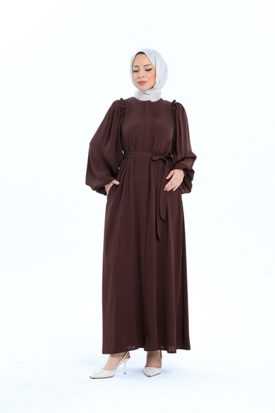 KADEEM El-Naz Abaya Brown - 1007