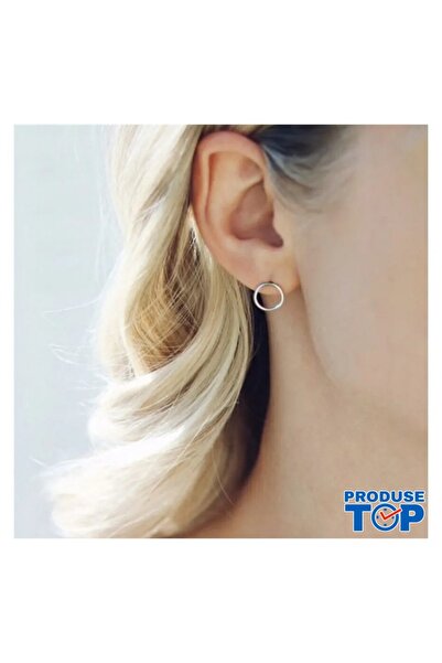 Produse.Top Fashion Earrings Made of Stainless Steel Plated with 14K Rose Gol...