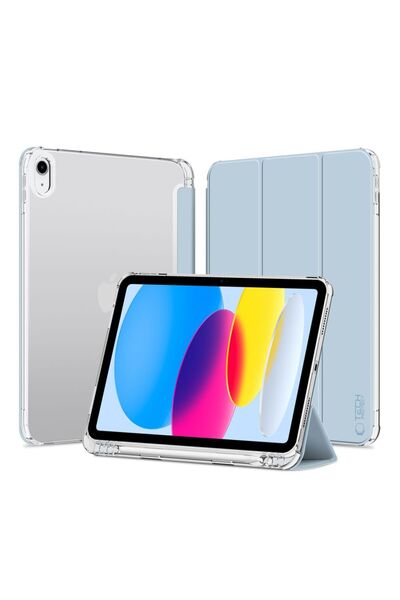Tech-Protect Husă hibridă SmartCase Pen pentru iPad 10.9/11" albastru deschis