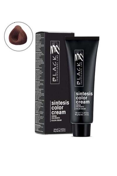 BLACK PROFESSIONAL صبغة شعر سوداء متوسطة اللون (كستنائي 4.0)