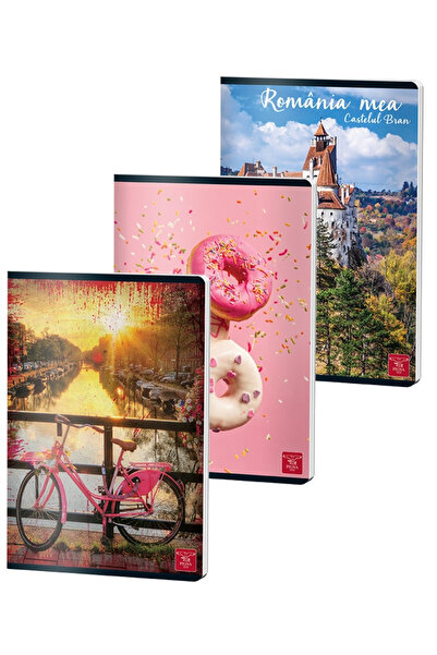 PIGNA Caiet A4 60 file Dictando Coperta Policromie