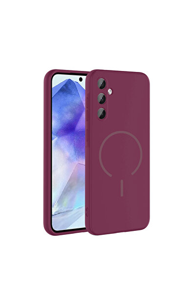 Başkenttekno حافظة سامسونج جالاكسي A35 ميتا لانشيمونت M-Safe مع حماية للكامير...