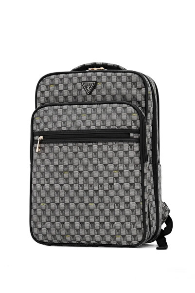 Guess Printed Backpack with Front Pocket – Lightweight & Travel Bag