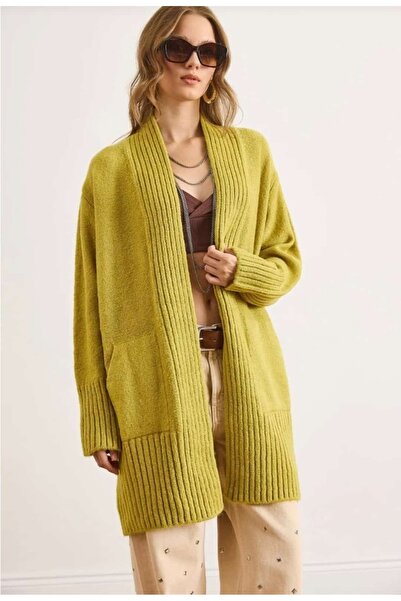 Zulu Women's Long Oversized Thick Knit - Soft Casual Knitwear Cardigan - with...