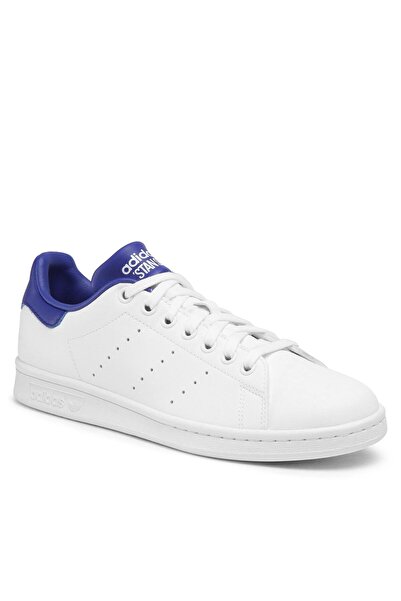 adidas men's sneakers Cloud White/Cloud White/Semi Lucid Blue Stan Smith Shoe...