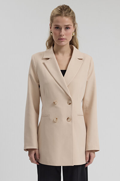 ABOUT US Regular Fit K Double-Breasted Closure Blazer Jacket # Au-5050