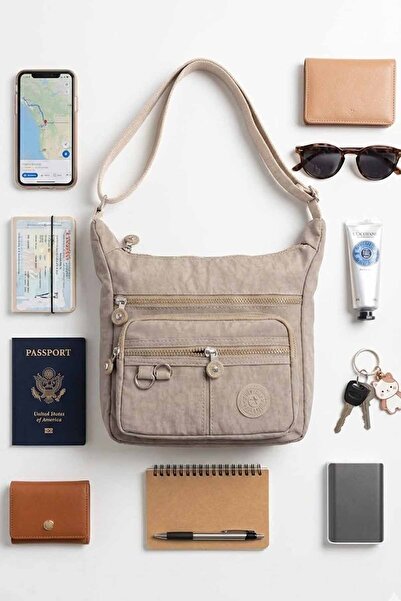 vynor atelier Geantă de umăr tip crossbody pentru femei, cu multiple comparti...