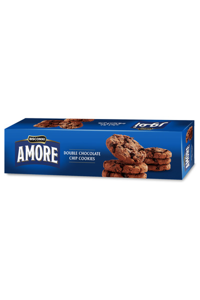 Bisconni Amore Double Chocolate Chip Cookies 96 g x 8 pack