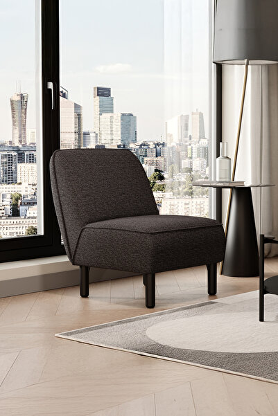 Enza Home Merika Berjer, Keten Dokulu - Gri