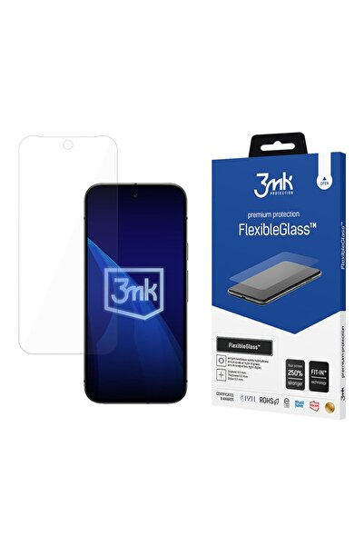 3MK Silicone film for Google Pixel 9a, FlexibleGlass, Transparent