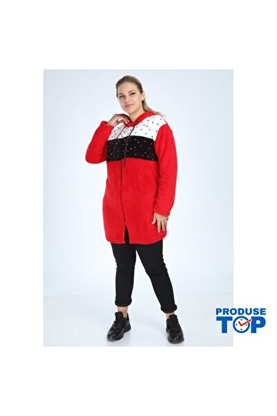 Produse.Top Red Women's Fashion Cardigan