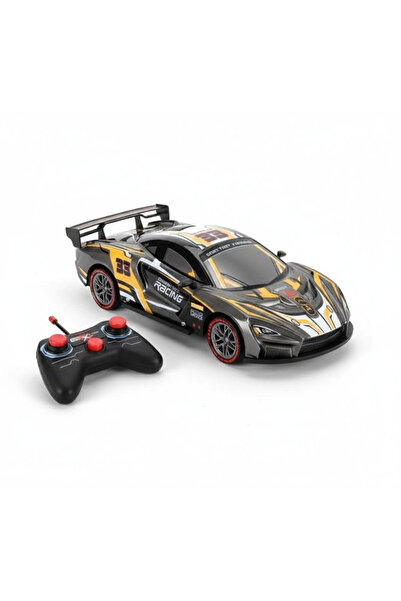 TOY LAND سيارة سباق تعمل بجهاز تحكم عن بعد بمقياس 1:12 مزودة بأضواء LED ساطعة...