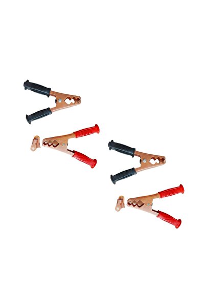 OEM 2 Seturi clesti baterie,tip aligator,rosu,negru,lung 15 cm,cu 2 cleme fix...