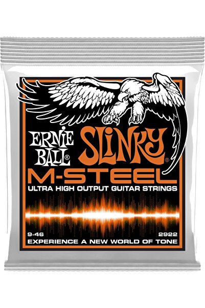 Ernie Ball Hybrid Slinky M-Steel Electric Guitar Strings - 9-46 Gauge