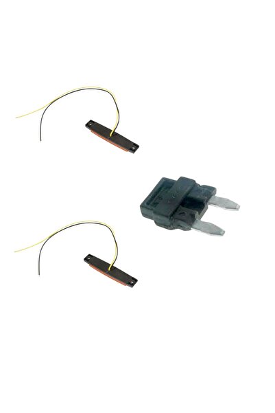 OEM Set 2 Lampi laterale,led,agabaritica,galben,12/24V,plastic cu Siguranta a...