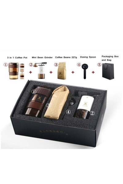 Arabest طقم تحضير القهوة بالتنقيط V60، طقم ماكينة تحضير القهوة بالتنقيط اليدو...