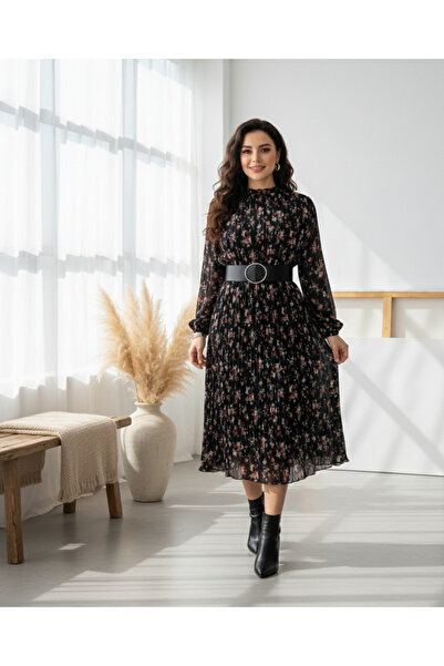 MQ Women's midi dress with floral print