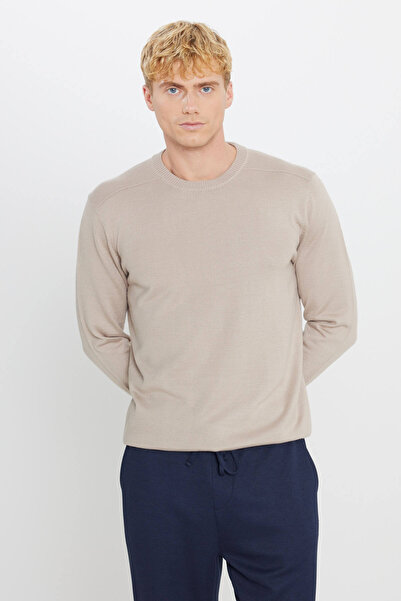 ALTINYILDIZ CLASSICS Men's Beige Melange